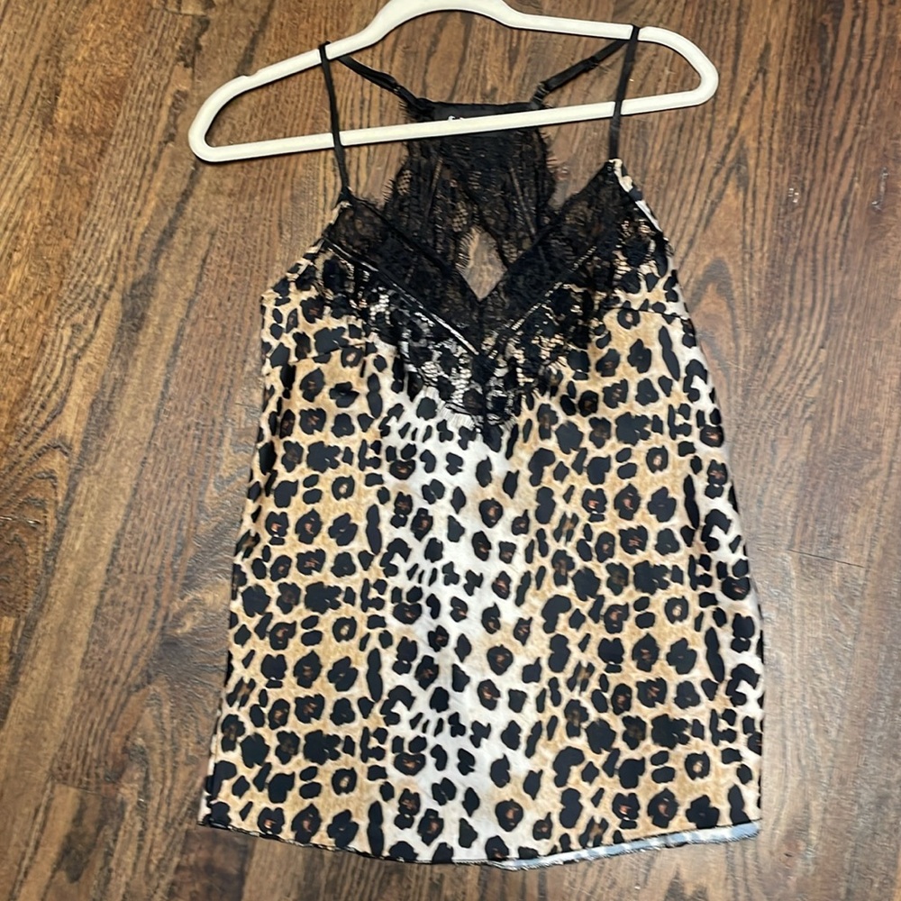Fabrik Leopard Print Sexy Cami
